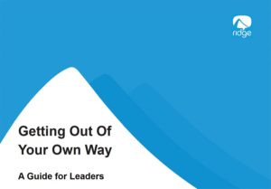 Getting out of your own way guide